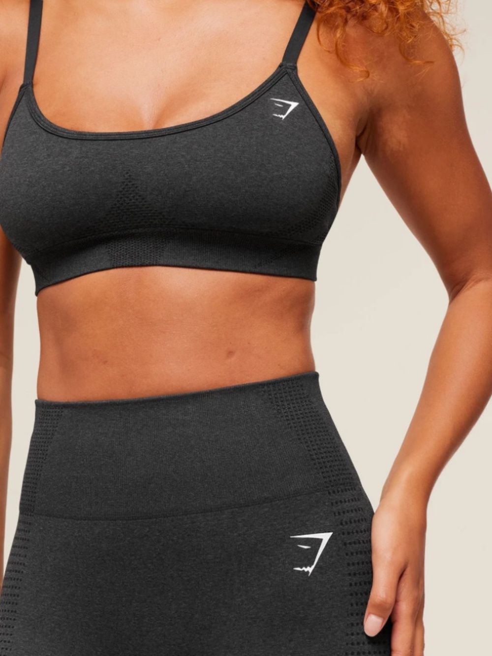 Gymshark Vital Seamless 2.0 Leggings Black Marl XS - Picture 7 of 7